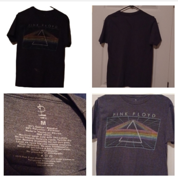 🌺Pink Floyd Graphic Men's Gray T-Shirt - Picture 1 of 9